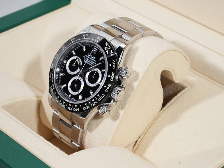 ロレックス デイトナ Ref.116500LN ステンレススチール ブラック文字盤
