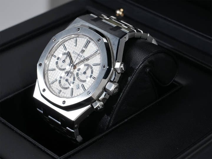 オーデマピゲ ロイヤルオーク クロノグラフ Ref.26320ST.OO.1220ST.02 ステンレススチール シルバー文字盤