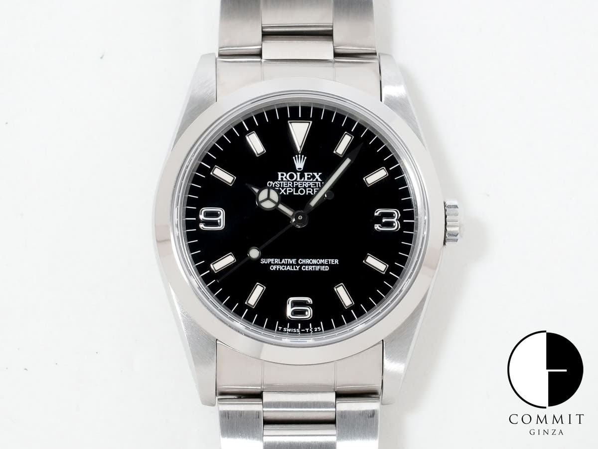 Rolex Explorer I Ref. 14270 Stainless Steel Black Dial