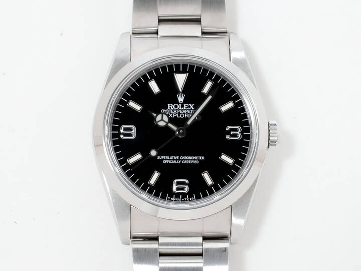 Rolex Explorer I Ref. 14270 Stainless Steel Black Dial
