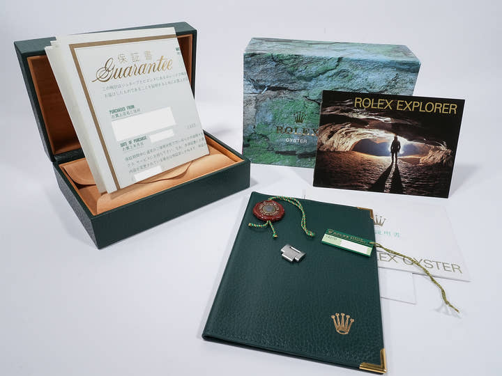 Rolex Explorer I Ref. 14270 Stainless Steel Black Dial