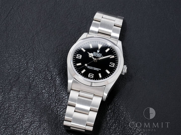 Rolex Explorer I Ref. 14270 Stainless Steel Black Dial