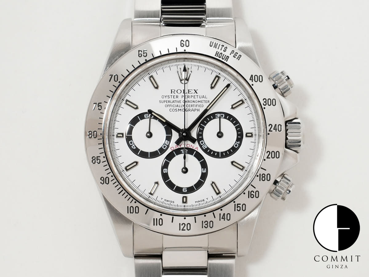 Rolex Daytona El Primero Ref. 16520 Stainless Steel White Dial