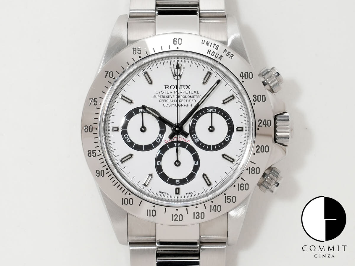 Rolex Daytona El Primero Ref. 16520 Stainless Steel White Dial