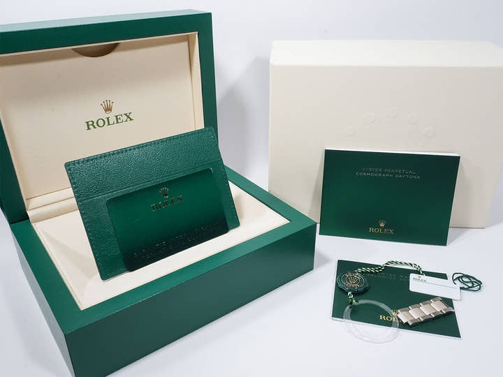 ロレックス デイトナ Ref.126579RBR ホワイトゴールド マザーオブパールxホワイト/ブラック文字盤