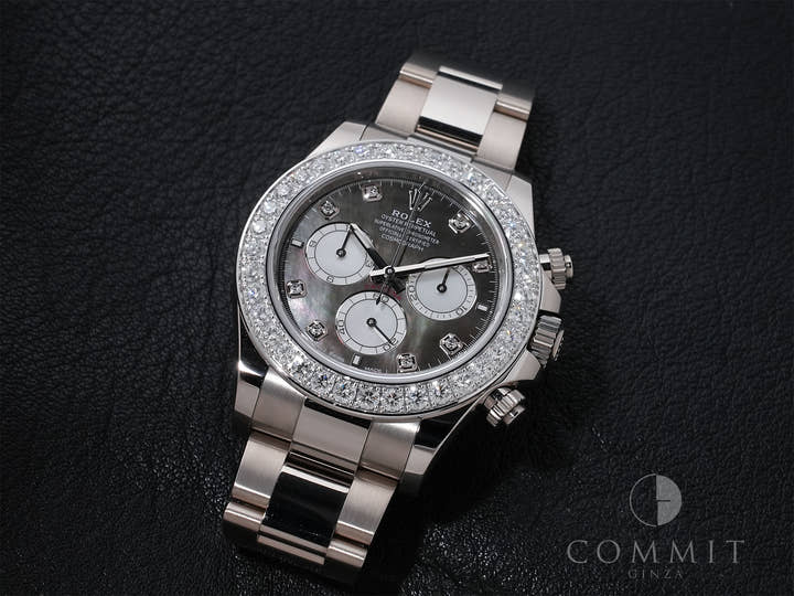 ロレックス デイトナ Ref.126579RBR ホワイトゴールド マザーオブパールxホワイト/ブラック文字盤