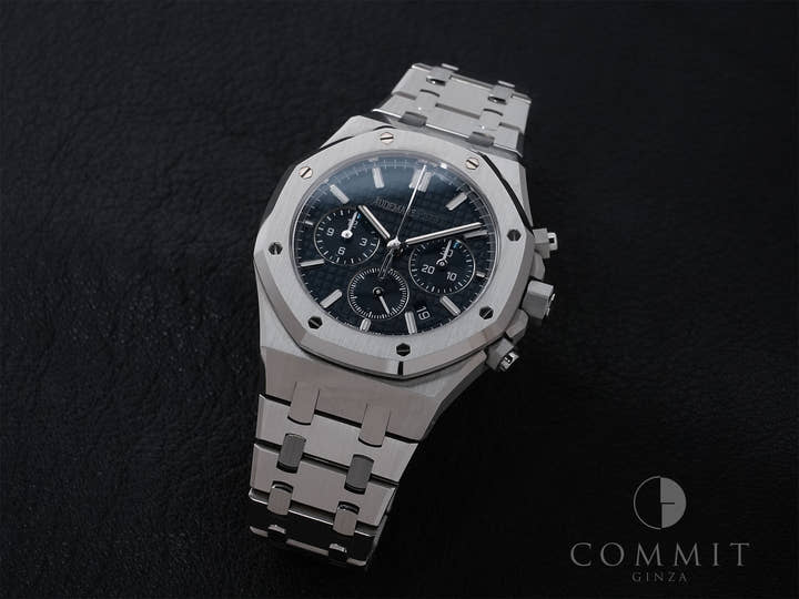 オーデマピゲ ロイヤルオーク クロノグラフ Ref.26715ST.OO.1356ST.01 ステンレススチール ナイトブルー文字盤