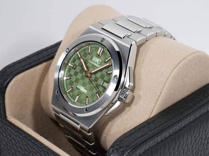 IWC インヂュニア オートマティック 40 Ref.IW328908 SS グリーン文字盤 未使用 y4wn8w2k