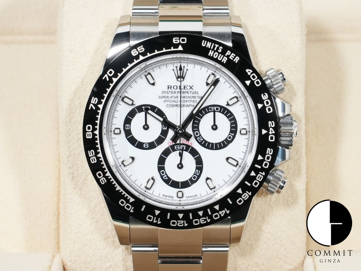 ロレックス デイトナ Ref.116500LN ステンレススチール ホワイト文字盤