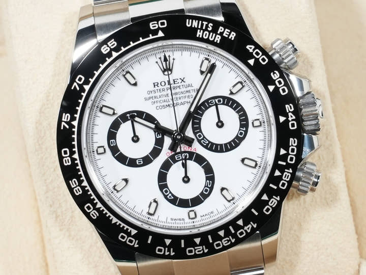 ロレックス デイトナ Ref.116500LN ステンレススチール ホワイト文字盤