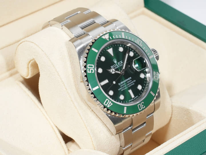 ロレックス サブマリーナー デイト Ref.116610LV ステンレススチール グリーン文字盤