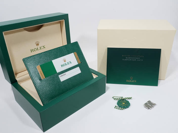 ロレックス サブマリーナー デイト Ref.116610LV ステンレススチール グリーン文字盤