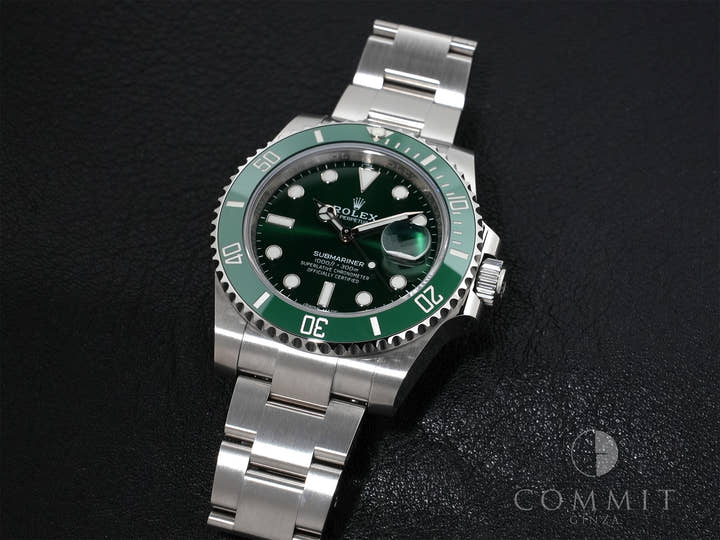 ロレックス サブマリーナー デイト Ref.116610LV ステンレススチール グリーン文字盤