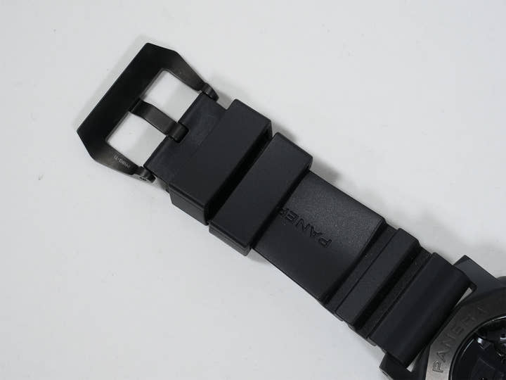 パネライ ルミノール ディエチ ジョルニ GMT チェラミカ Ref.PAM01483 ブラックセラミック グリーン文字盤 美中古 p2wc783g