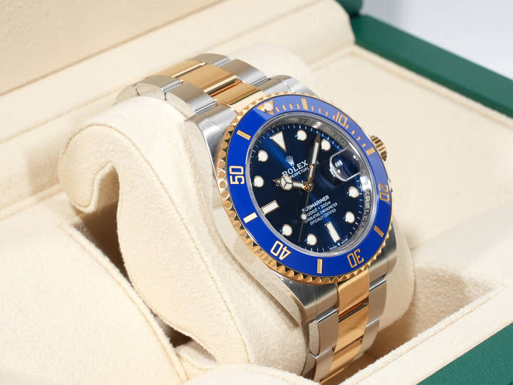 ロレックス サブマリーナー デイト Ref.126613LB ステンレススチール/イエローゴールド ブルー文字盤