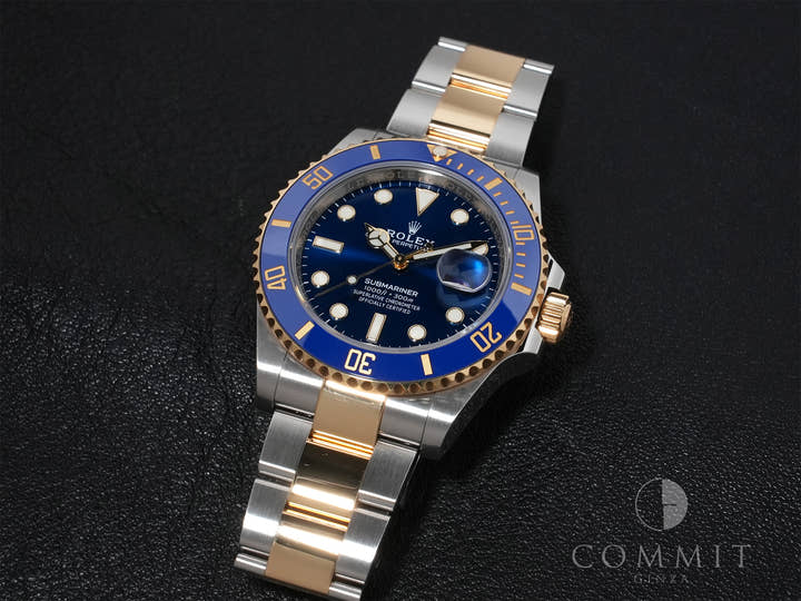 ロレックス サブマリーナー デイト Ref.126613LB ステンレススチール/イエローゴールド ブルー文字盤