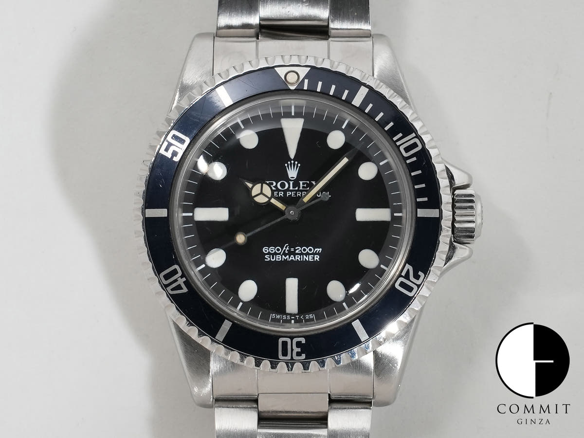 ロレックス サブマリーナー Ref.5513 ステンレススチール ブラック文字盤