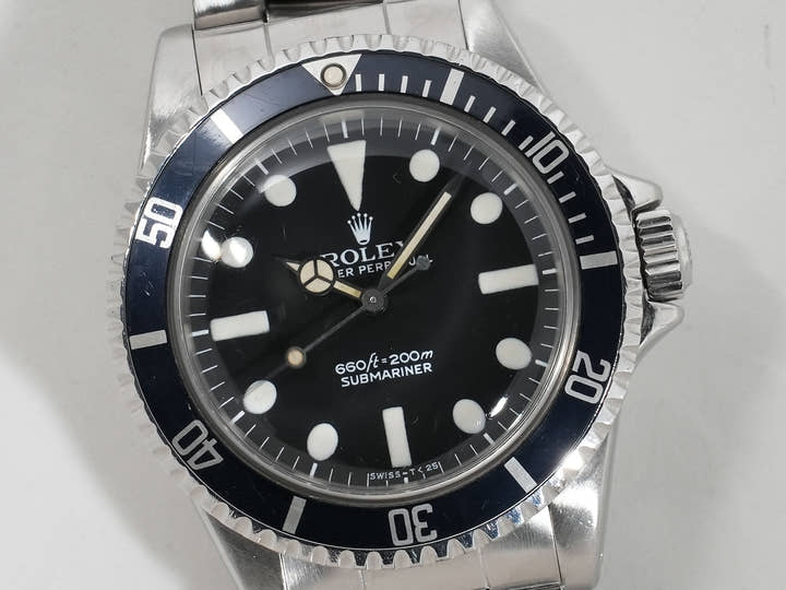 ロレックス サブマリーナー Ref.5513 ステンレススチール ブラック文字盤