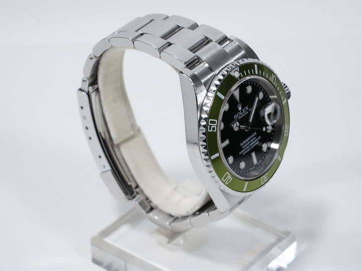 ロレックス サブマリーナー デイト Ref.16610LV ステンレススチール ブラック文字盤 中古 yco8aikf