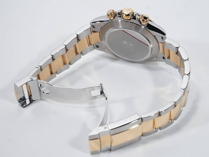 Rolex Daytona Ref. 116523 Stainless Steel/Yellow Gold Black Dial