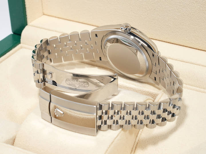 Rolex Datejust 36 Ref. 126200 Stainless Steel Blue Fluted Dial