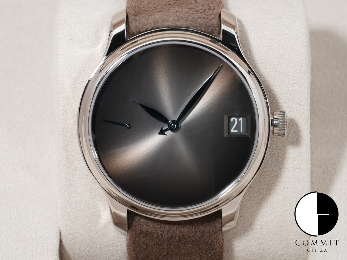 H.モーザー エンデバー パーペチュアル カレンダー コンセプト Ref.1341-0213 18KWG シグネチャーフュメ文字盤 中古 uwszqz92