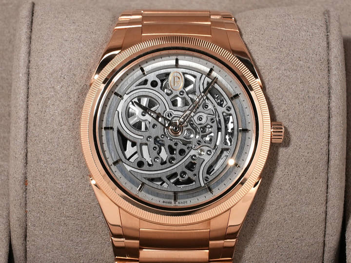 Parmigiani Fleurier Tonda PF Skeleton Ref.PFC912-2020001-200182 18KRG Skeleton Dial Good Condition q9jsyzxa