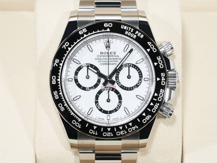 ロレックス デイトナ Ref.126500LN ステンレススチール ホワイト文字盤