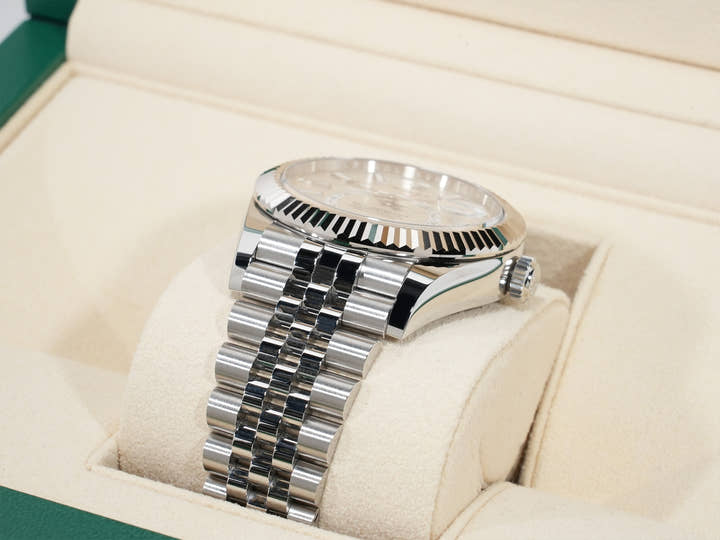 ロレックス スカイドゥエラー Ref.336934 ステンレススチール/ホワイトゴールド ホワイト文字盤 ジュビリーブレスレット