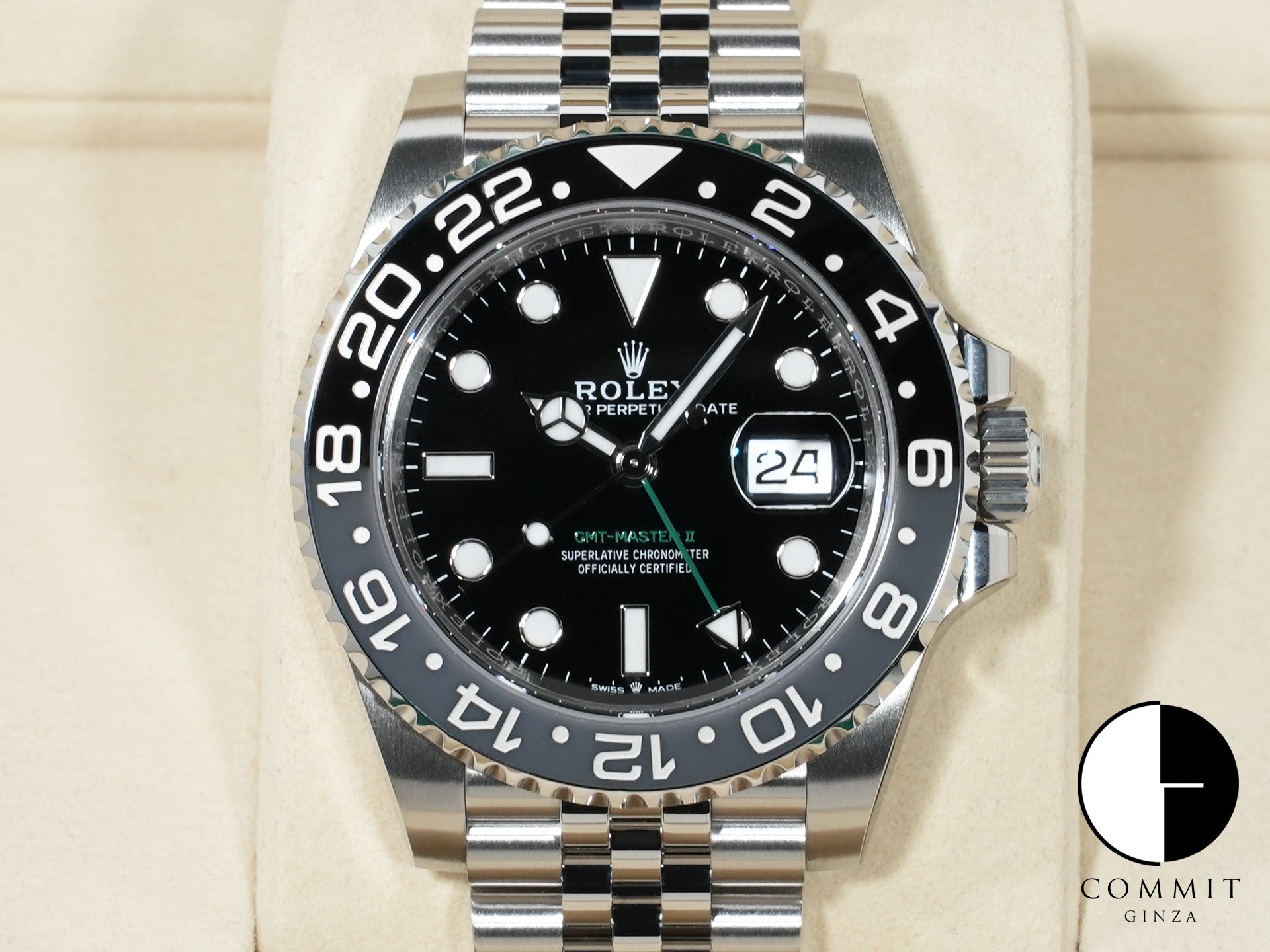 該当者です Rolex GMT Master II 126710GRNR Black rrdh44se Unused ｜高級