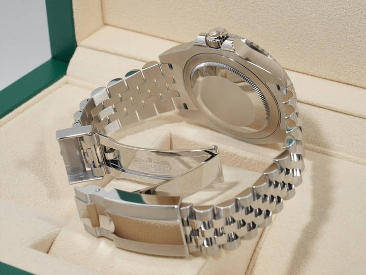 ロレックス GMTマスターII Ref.126710GRNR ステンレススチール ブラック文字盤 ジュビリーブレスレット