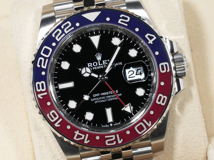 ロレックス GMTマスターII Ref.126710BLRO ステンレススチール ブラック文字盤 ジュビリーブレスレット