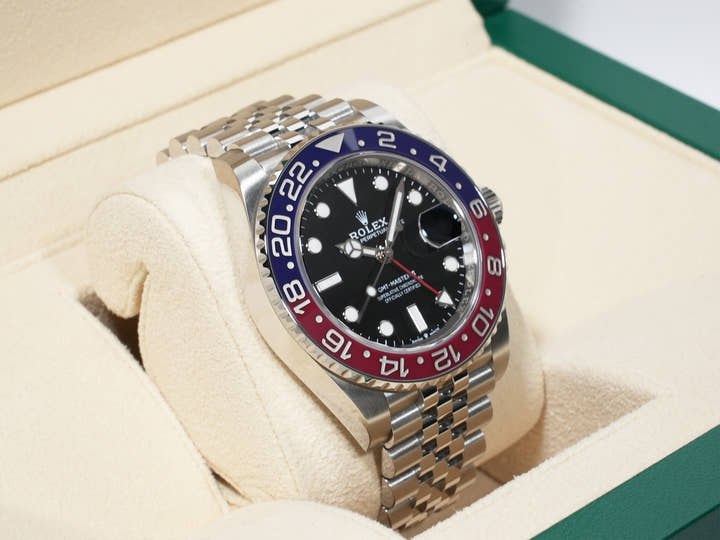 ロレックス GMTマスターII Ref.126710BLRO ステンレススチール ブラック文字盤 ジュビリーブレスレット