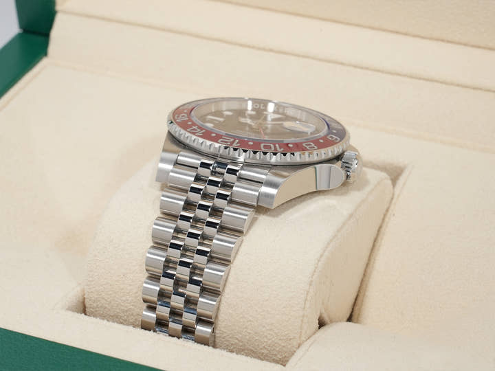 ロレックス GMTマスターII Ref.126710BLRO ステンレススチール ブラック文字盤 ジュビリーブレスレット