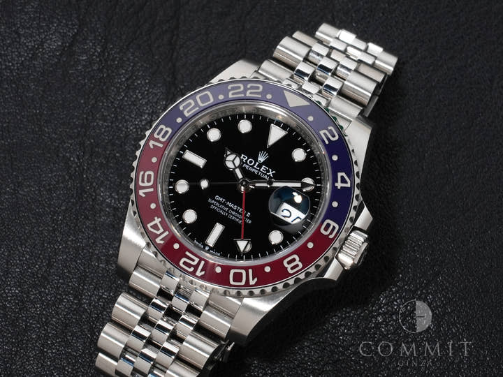 ロレックス GMTマスターII Ref.126710BLRO ステンレススチール ブラック文字盤 ジュビリーブレスレット