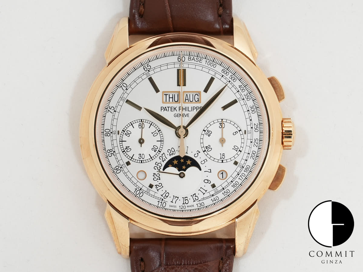 パテックフィリップ パーペチュアルカレンダー クロノグラフ Ref.5270J-001 イエローゴールド シルバーオパーリン文字盤