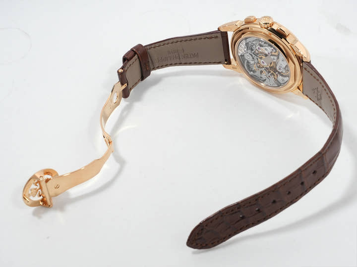 パテックフィリップ パーペチュアルカレンダー クロノグラフ Ref.5270J-001 イエローゴールド シルバーオパーリン文字盤