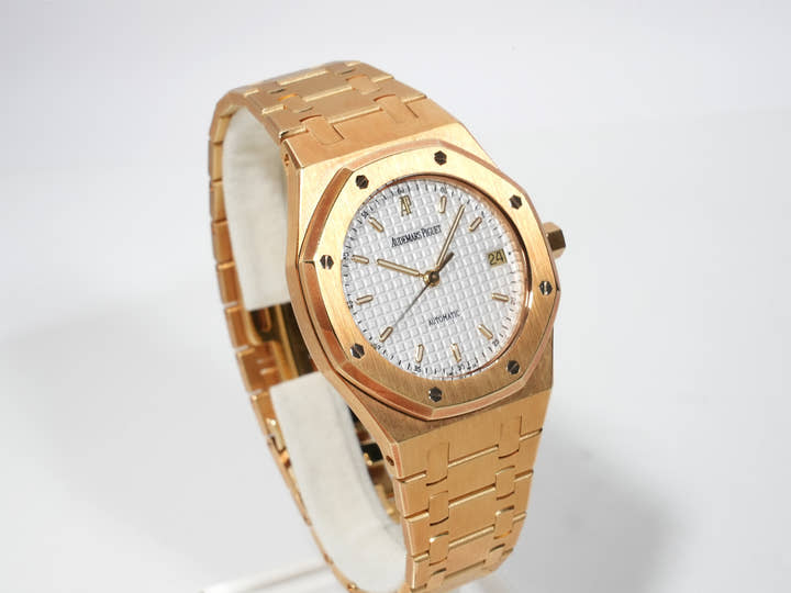 オーデマピゲ ロイヤルオーク Ref.14790BA.OO.0789BA.07 イエローゴールド ホワイト文字盤 中古 egp7pvdt