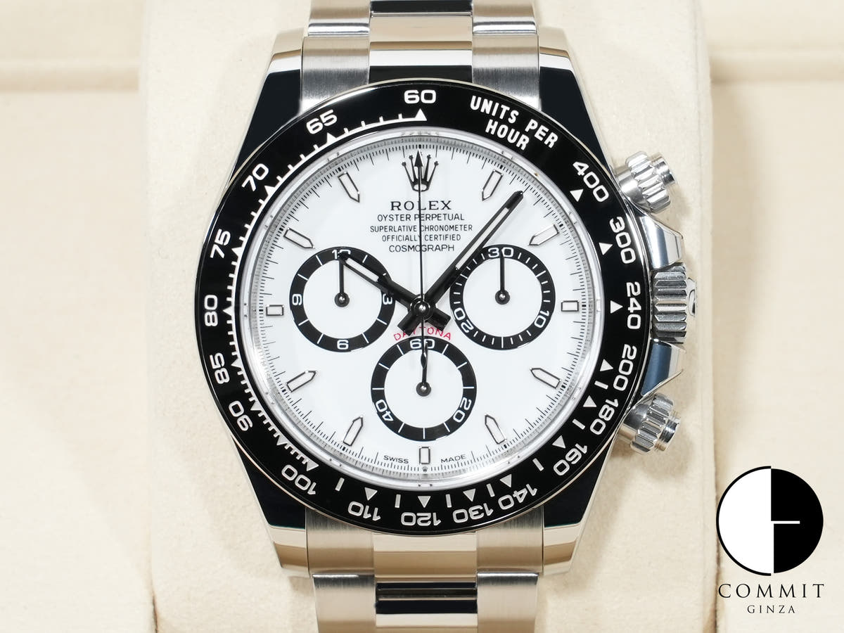 ロレックス デイトナ Ref.126500LN ステンレススチール ホワイト文字盤