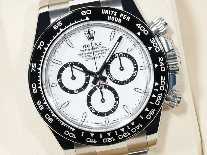 ロレックス デイトナ Ref.126500LN ステンレススチール ホワイト文字盤