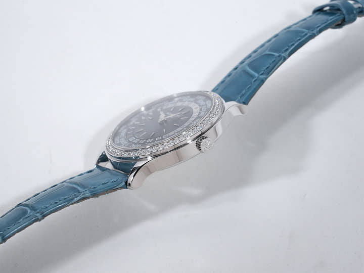 パテックフィリップ コンプリケーション ワールドタイム Ref.7130G-016 ホワイトゴールド ブルーグレー文字盤