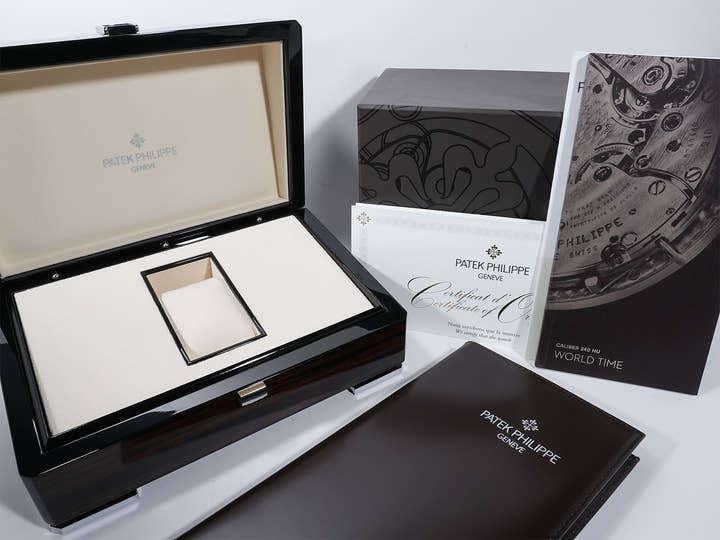 パテックフィリップ コンプリケーション ワールドタイム Ref.7130G-016 ホワイトゴールド ブルーグレー文字盤