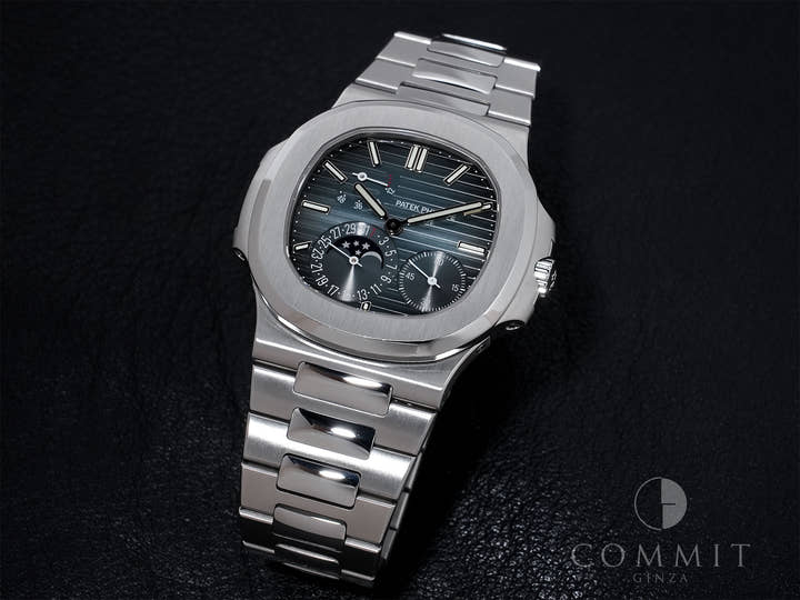 パテックフィリップ ノーチラス プチコンプリケーション Ref.5712/1A-001 ステンレススチール ブルー文字盤