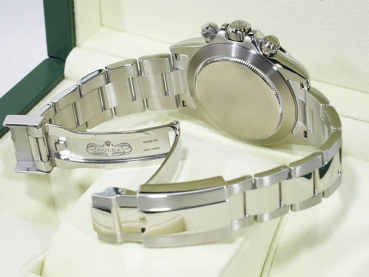 ロレックス デイトナ Ref.116520 ステンレススチール ブラック文字盤 美中古 femu3rj2