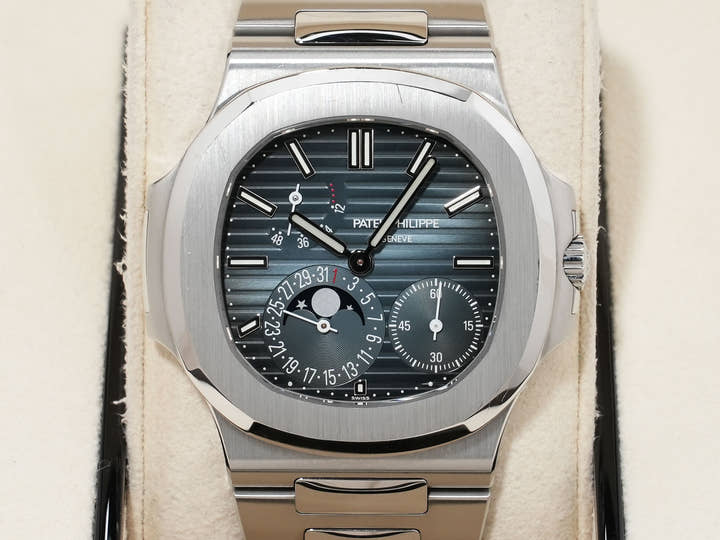 パテックフィリップ ノーチラス プチコンプリケーション Ref.5712/1A-001 ステンレススチール ブルー文字盤