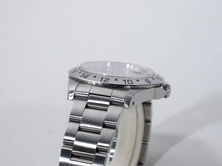 ロレックス エクスプローラーII Ref.16570 ステンレススチール ブラック文字盤