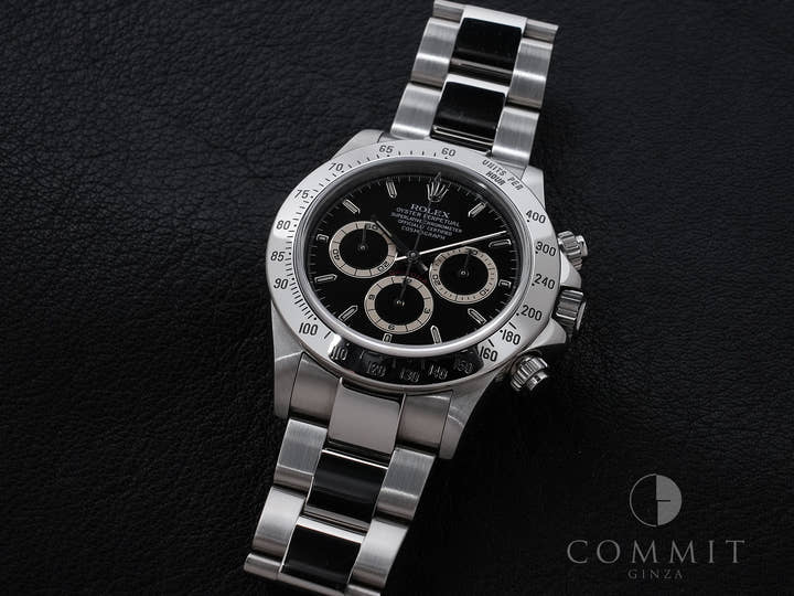 ロレックス デイトナ エルプリメロ Ref.16520 ステンレススチール ブラック文字盤