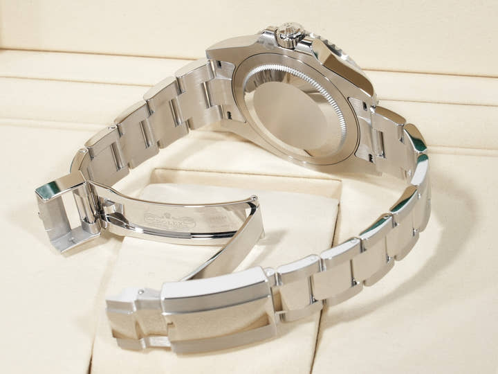 Rolex GMT-Master II Ref. 126710GRNR Stainless Steel Black Dial Oyster Bracelet