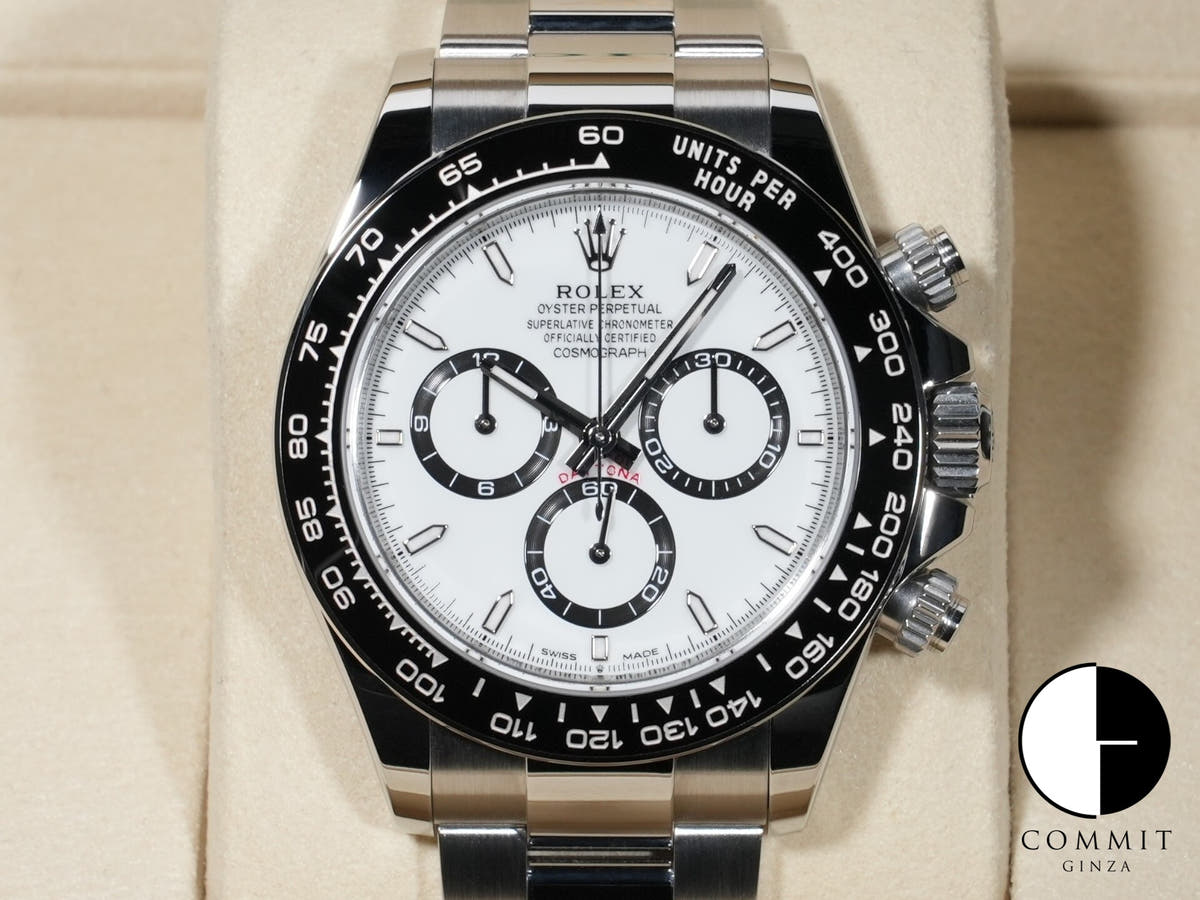ロレックス デイトナ Ref.126500LN ステンレススチール ホワイト文字盤