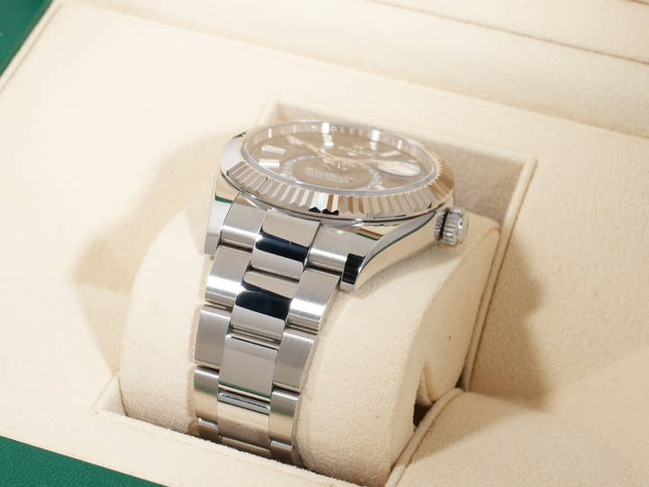 ロレックス スカイドゥエラー Ref.336934 ステンレススチール/ホワイトゴールド ブルー文字盤 オイスターブレスレット